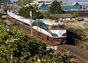 Amtrack Cascades at Mulkiteo