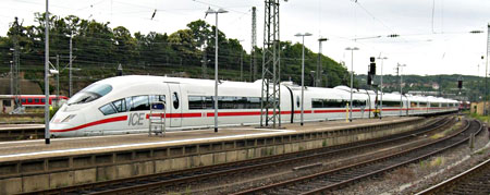 ICE trainset in Saarbruecken